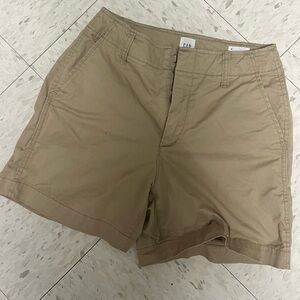 Gap Khaki Downtown Shorts Size 0
